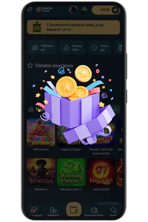 Aktywacja Bonusu Powitalnego Lemon Casino Polska